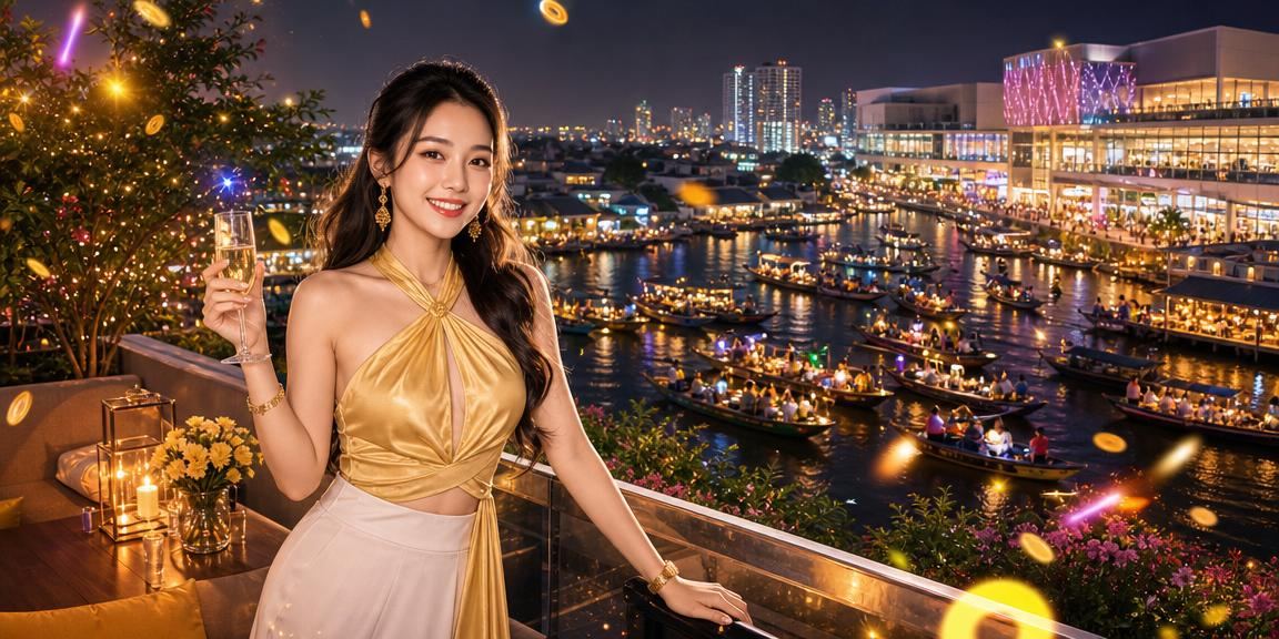 Không khí cá cược sôi động tại chợ đêm miền Tây Mekong